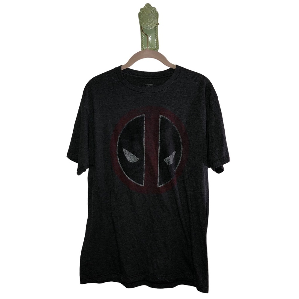 Marvel Comics Deadpool Graphic Tee Dark Grey